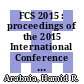 FCS 2015 : proceedings of the 2015 International Conference on Foundations of Computer Science [E-Book] /