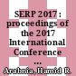 SERP 2017 : proceedings of the 2017 International Conference on Software Engineering Research & Practice [E-Book] /