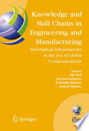 Knowledge and Skill Chains in Engineering and Manufacturing [E-Book] : Information Infrastructure in the Era of Global Communications Proceedings of the IFIP TC5/WG5.3, WG5.7, WG5.12 Fifth International Working Conference of Information Infrastructure Systems for Manufacturing 2002 (DIIDM2002), November 18–20, 2002 in Osaka, Japan /