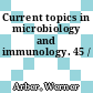 Current topics in microbiology and immunology. 45 /