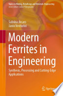 Modern Ferrites in Engineering [E-Book] : Synthesis, Processing and Cutting-Edge Applications /