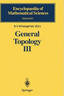 General topology. 3. Paracompactness, function spaces, descriptive theory /