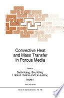 Convective Heat and Mass Transfer in Porous Media [E-Book] /