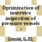 Optimization of inservice inspection of pressure vessels : [E-Book]