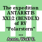 The expedition ANTARKTIS XXI/2 (BENDEX) of RV "Polarstern" in 2003/2004 /