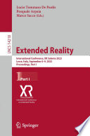 Extended Reality [E-Book] : International Conference, XR Salento 2023, Lecce, Italy, September 6-9, 2023, Proceedings, Part I /