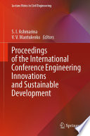 Proceedings of the International Conference Engineering Innovations and Sustainable Development [E-Book] /