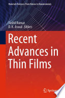 Recent Advances in Thin Films [E-Book] /