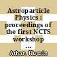 Astroparticle Physics : proceedings of the first NCTS workshop : Kenting, Taiwan, 6-8 December 2001 [E-Book] /
