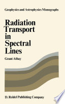 Radiation Transport in Spectral Lines [E-Book] /