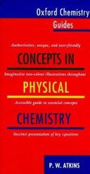 Concepts in physical chemistry /
