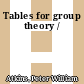 Tables for group theory /