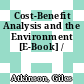 Cost-Benefit Analysis and the Environment [E-Book] /