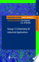 Group 13 Chemistry III [E-Book] : Industrial Applications /