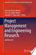 Project Management and Engineering Research [E-Book] : AEIPRO 2019 /