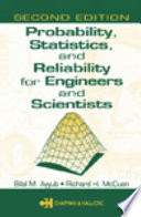 Probability, statistics, and reliability for engineers and scientists /