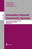 Innovative Internet Community Systems [E-Book] : Third International Workshop, IICS 2003, Leipzig, Germany, June 19-21, 2003, Revised Papers /