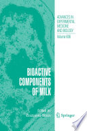 Bioactive Components of Milk [E-Book] /