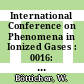 International Conference on Phenomena in Ionized Gases : 0016: contributed papers. vol 0001 : ICPIG : 0016: contributed papers. vol 0001 : Düsseldorf, 29.08.1983-02.09.1983 /