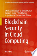 Blockchain Security in Cloud Computing [E-Book] /