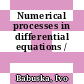 Numerical processes in differential equations /