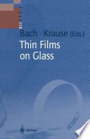 Thin Films on Glass [E-Book] /
