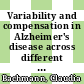 Variability and compensation in Alzheimer's disease across different neuronal network scales [E-Book] /