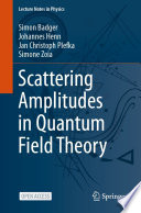 Scattering Amplitudes in Quantum Field Theory [E-Book] /