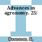 Advances in agronomy. 25/