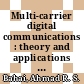 Multi-carrier digital communications : theory and applications of OFDM [E-Book] /