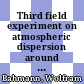 Third field experiment on atmospheric dispersion around the isolated hill sophienhoehe in 08./09.1988: methods - experiments - data bank [E-Book] /