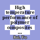 High temperature performance of polymer composites [E-Book] /
