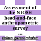 Assessment of the NIOSH head-and-face anthropometric survey of U.S. respirator users [E-Book] /