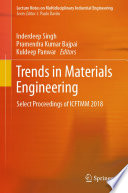 Trends in Materials Engineering [E-Book] : Select Proceedings of ICFTMM 2018 /