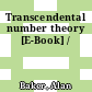 Transcendental number theory [E-Book] /