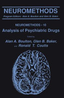 Analysis of Psychiatric Drugs [E-Book] /