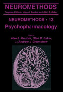Psychopharmacology [E-Book] /