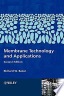 Membrane technology and applications /