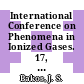 International Conference on Phenomena in Ionized Gases. 17, 2 : Budapest 8-12 July 1985 : contributed papers /