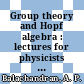 Group theory and Hopf algebra : lectures for physicists [E-Book] /