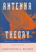 Antenna theory : analysis and design /