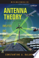 Antenna theory : analysis and design /