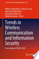 Trends in Wireless Communication and Information Security [E-Book] : Proceedings of EWCIS 2020 /