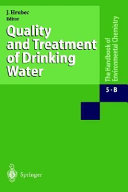 Water pollution . B . Quality and treatment of drinking water /