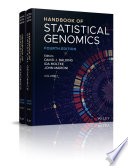 Handbook of statistical genomics . 1 /