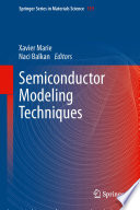 Semiconductor Modeling Techniques [E-Book] /