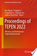 Proceedings of TEPEN 2022 [E-Book] : Efficiency and Performance Engineering Network /