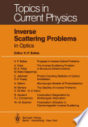 Inverse Scattering Problems in Optics [E-Book] /