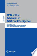 AI*IA 2005: Advances in Artificial Intelligence [E-Book] / 9th Congress of the Italian Association for Artificial Intelligence Milan, Italy, September 21-23, 2005, Proceedings