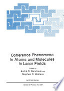 Coherence Phenomena in Atoms and Molecules in Laser Fields [E-Book] /